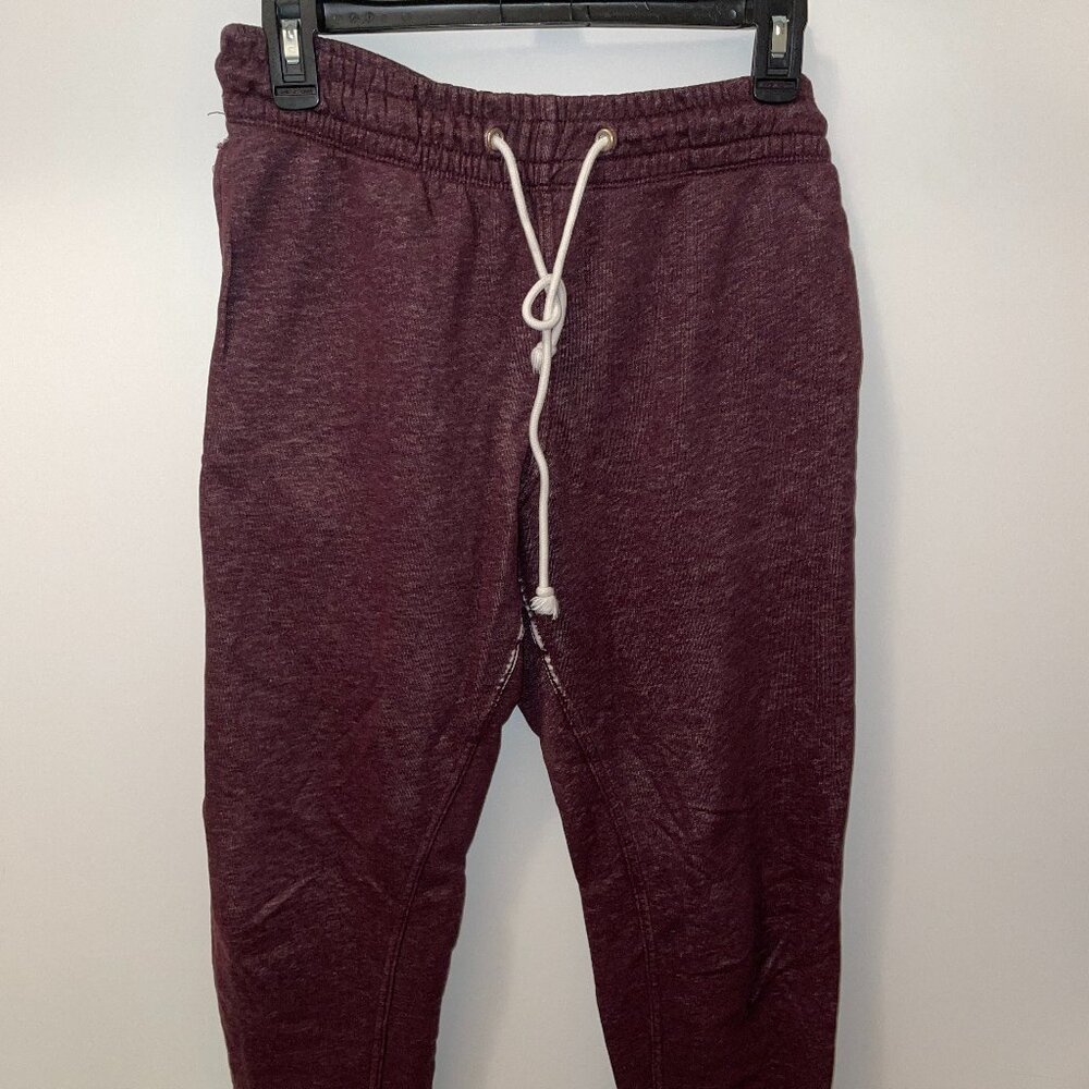 H&M Women's Maroon Joggers Small